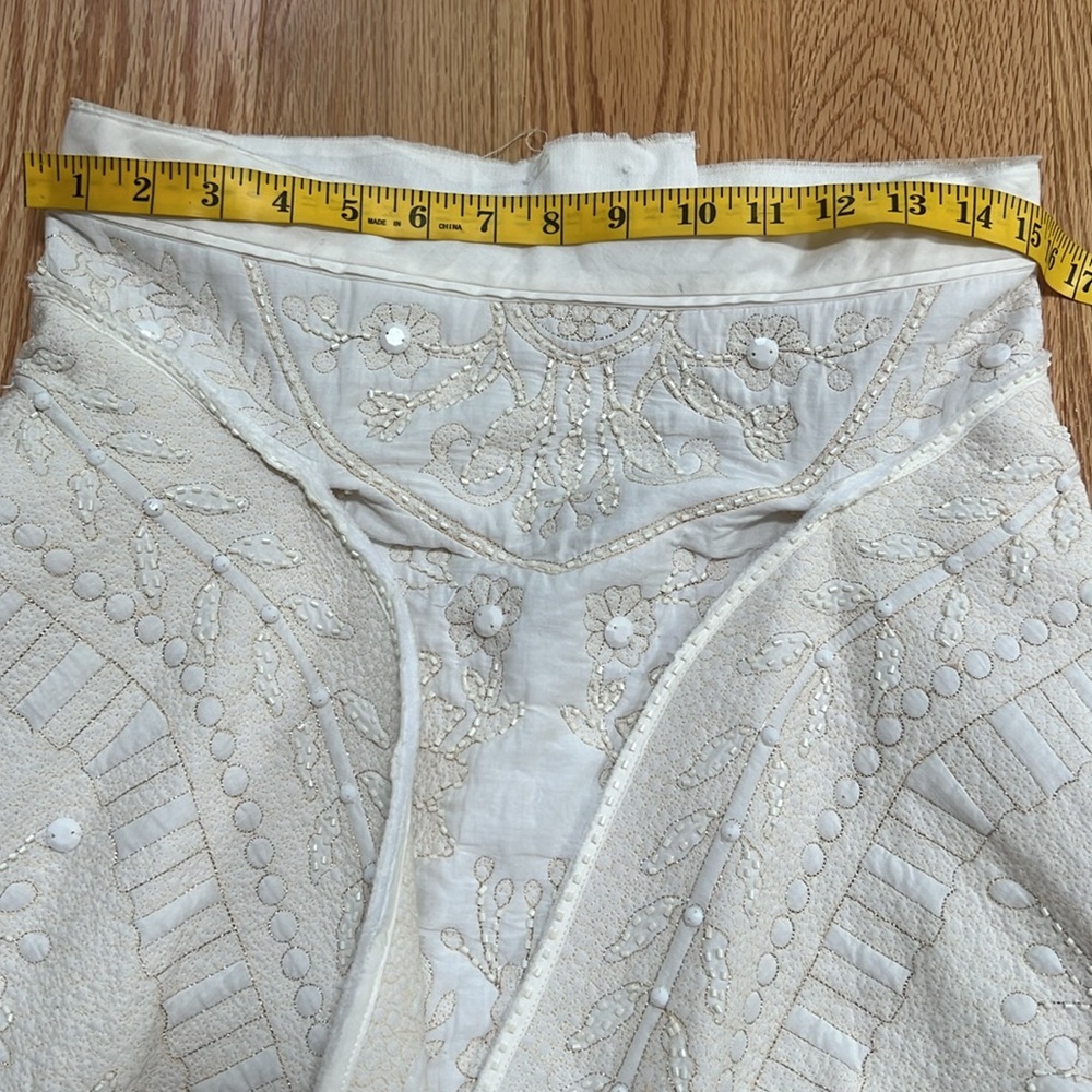 New! Zara Atelier limited edition medium beaded cape skirt. - Picture 13 of 16